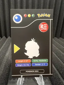 Psyduck #54 - Pokedex Black Kanto 2024 - Pokemon Card NM - Image 2