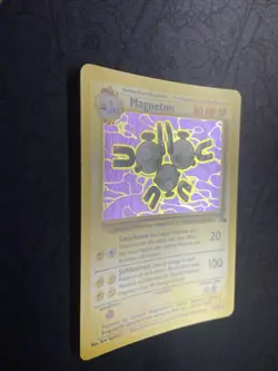 Magneton Holo Rare Pokemon Card FOSSIL SET 11/62 WOTC NEAR MINT - Image 2