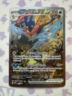 Greninja ex 132 Sv: Scarlet & Violet Promo Cards Holo - Image 1