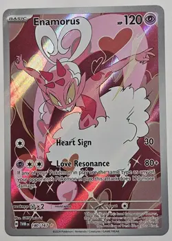 Enamorus 180/167 - S&V Twilight Masquerade Illustration Rare Pokemon Card TCG NM - Image 1