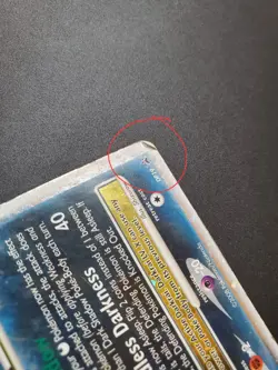 Pokemon Darkrai LV.X DP19 Diamond and Pearl Promo Holo Level Up Card - Image 2