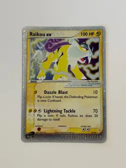 Raikou ex 92/95 Team Magma vs Team Aqua Holo Pokemon Card Lightly Played (LP) - Image 1