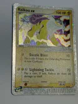 Raikou ex 92/95 Team Magma vs Team Aqua Holo Pokemon Card Lightly Played (LP) - Image 4