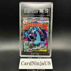 TAG GEM MINT 10 Mega Charizard X ex MA 223/193 M2a MEGA Dream ex Pokemon Card - Image 1
