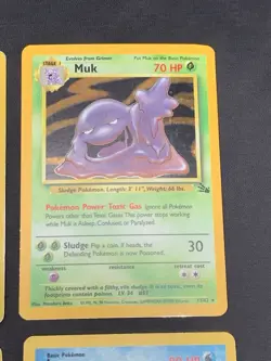 Vintage Rare Holo Pokemon Card Lot- Fossil Jungle Rocket Base Set Nidoking MP/HP - Image 4