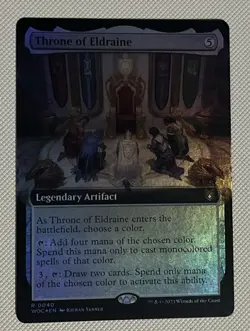 Throne of Eldraine Extended Art Foil Near Mint MTG Unplayed - Image 1