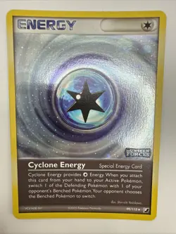 Cyclone Energy 99/115 EX Unseen Forces Reverse Holo Rare Stamped Pokemon Card - Image 3