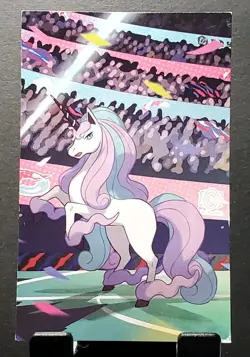 2020 Pokemon #078 GALARIAN RAPIDASH Unique Horn Pokemon Mini Tin Art card EX/NM - Image 1