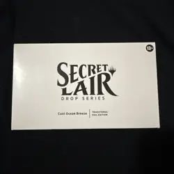 Secret Lair MTG Cool Ocean Breeze Foil Edition Magic The Gathering New Sealed - Image 1