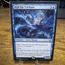 1x High Fae Trickster | Magic the Gathering MTG | Foundations rare 0040 NM x1 - Image 1