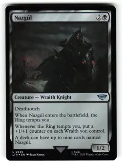 Nazgul #336 (NM) (Foil) (LTR) Magic MTG - Image 1
