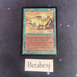 1x MTG Beta Thicket Basilisk from Estate Collection - Image 1