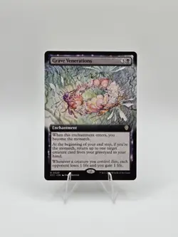 Grave Venerations (Extended Art) Commander: Lorwyn Eclipsed Regular Near Mint - Image 1