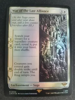MTG War Of The Last Alliance Lotr: Tales of Middle-earth 36 *FOIL* - Image 1