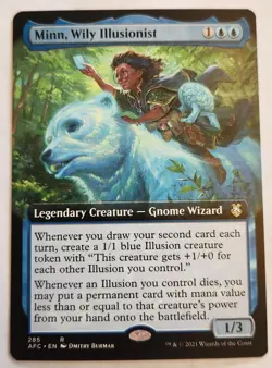 Minn, Wily Illusionist (Extended Art) Commander: Adventures in the Forgotten... - Image 1