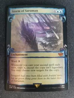 MTG Storm Of Saruman Lotr: Tales of Middle-earth 523 Scroll *FOIL* - Image 1