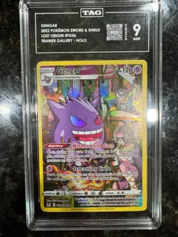Gengar TG06/TG30 Pokemon Lost Origin Trainer Gallery Full Art Ultra Rare - TAG 9 - Image 3