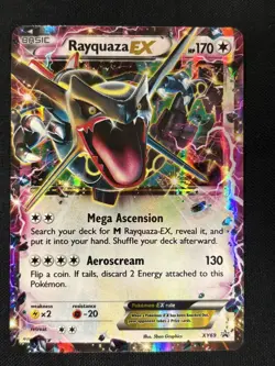 Rayquaza EX (Shiny) XY69 Promo Holo XY Promos Pokemon Card - Image 1