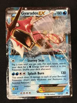 Gyarados EX 26/122 Ultra Rare Holo XY - BREAKpoint Pokemon Card - Image 1