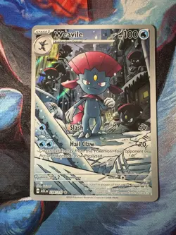 Weavile 228/217 - Ascended Heroes - Pack Fresh NM Illustration Rare Pokemon TCG - Image 1