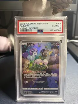 Pokemon Mew TCG 183/172 AR-S12A VSTAR Japanese Edition PSA 10 - Image 1