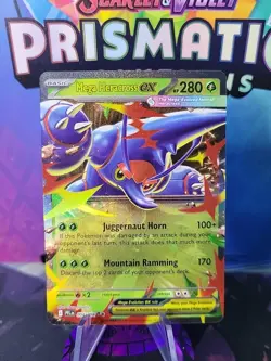 Mega Heracross ex 004/094 Double Rare Phantasmal Flames Pokemon TCG ENGLISH NM - Image 1