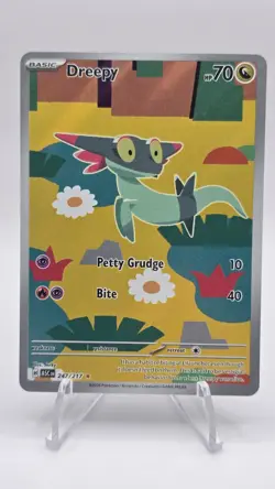 Dreepy 247/217 ASC Holo Rare Basic Pokemon TCG Card Dragon Ghost - Image 1