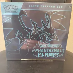 Pokemon Mega Evolution Phantasmal Flames Elite Trainer Box Sealed/In Hand ✅ - Image 1
