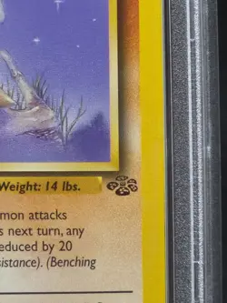 1999 POKEMON JUNGLE 1ST EDDITION #50 CUBONE PSA 9 - Image 5