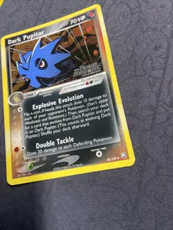 Dark Pupitar Reverse Holo Stamp 40/109 ex Team Rocket Returns 2004 NM Pokemon - Image 5
