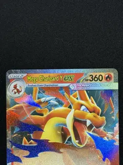 Mega Charizard Y ex 022/217 Ascended Heroes English Pokemon TCG Near Mint NM - Image 2