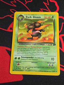 Pokemon TCG - DARK GLOOM - 36/82 - Unlimited - Team Rocket (2000) - WOTC - LP - Image 1
