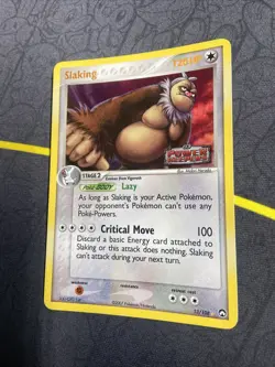 Slaking - 13/108 - Pokemon Power Keepers Reverse Holo Rare LP-NM - Image 4