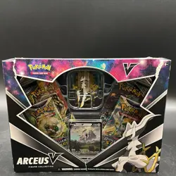 Pokemon TCG Arceus V Figure Collection Box Cosmic Eclipse Sealed - Image 1