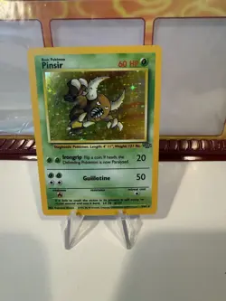 Pokemon TCG - Pinsir - 9/64 - Holo Rare Unlimited - Jungle Set - NM/M (Clean) - Image 1