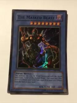 The Masked Beast DL2-001 Duelist League Promo Limited Edition Yugioh - Image 1