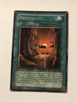 Yugioh! Necrovalley - DL3-001 - Rare - Limited Edition Duelist League Promo - Image 1