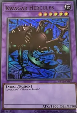 Kwagar Hercules - OP18-EN009 - Super Rare - Unlimited Edition Near Mint Yugioh C - Image 1