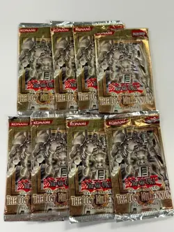 Lot of (8) Yu-Gi-Oh! The Lost Millennium Unlimited Booster Packs Sealed - Image 1