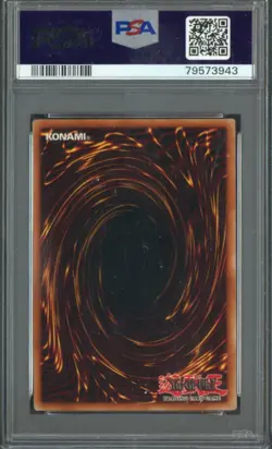 2002 YU-GI-OH! PSV-PHARAOH'S SERVANT 1ST ED #100 THE FIEND MEGACYBER PSA 9 - Image 2