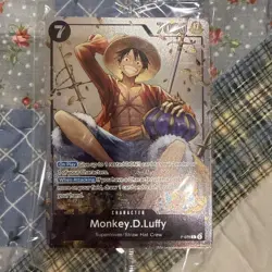 P-075 Monkey.D.Luffy Promo Card TS-02 Tin Set 02 ENGLISH SEALED - Image 5