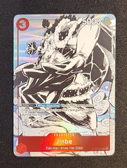 JINBE ST01-005 ALTERNATE ART, 2023 ONE PIECE CARD GAME 2023 GIFT BOX COLLECTION - Image 1