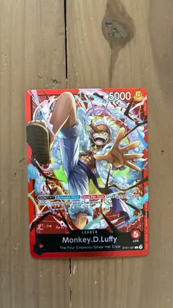 Monkey.D.Luffy 001 L Starter Deck EX: Gear 5 ST21-001 One Piece B⚓📈 - Image 1