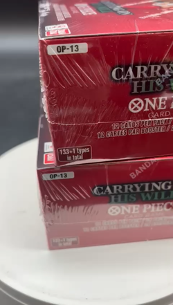 #2 Lot of (2) One Piece English OP13 Carrying On His Will Booster Boxes Sealed - Image 2