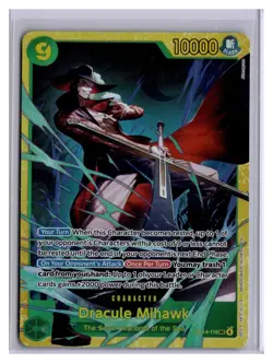 Dracule Mihawk OP14-119 SEC Secret Rare One Piece The Azure Sea's Seven - Image 1