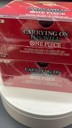 #4 Lot of (2) One Piece English OP13 Carrying On His Will Booster Boxes Sealed - Image 2