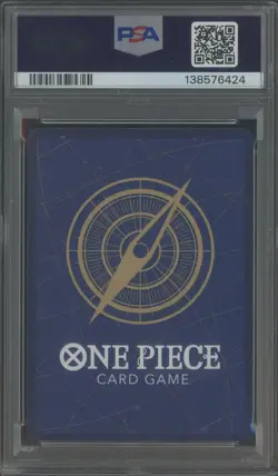 Auction #7 PSA 9 Luffy Saikyo Jump May Issue One Piece Gakuen P-075 Promo - Image 2