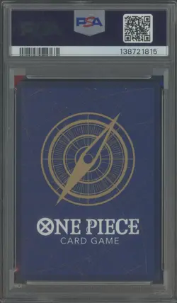 Auction #5 PSA 10 Luffy Saikyo Jump May Issue One Piece Gakuen P-075 Promo - Image 2