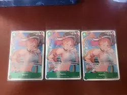One Piece TCG 3x Nami OP14-031 (SR) The Azure Sea’s Seven English - Image 1