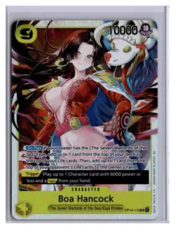 One Piece #OP14-112 Boa Hancock Super Rare SR The Azure Sea's Seven - Image 1